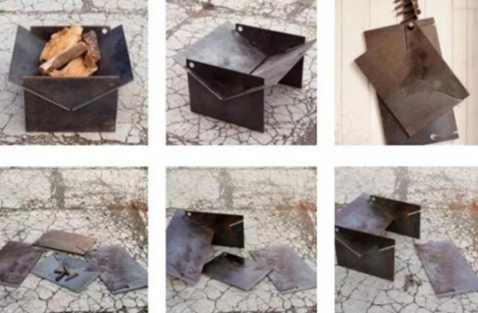 30インチの屋外の装飾のWood-Burning携帯用鋳鉄のひれの火ピット