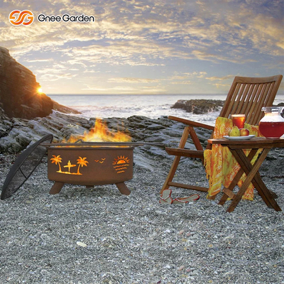 腐食の抵抗力がある金属のCortenの鋼鉄Firepits OEM ODMサービス