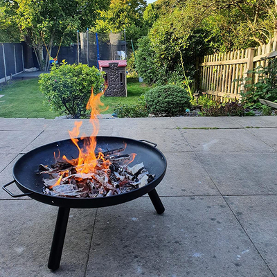 キャンプ 火鉢 たき火 ボウル バスケット BBQ グリル ポータブル アウトドア