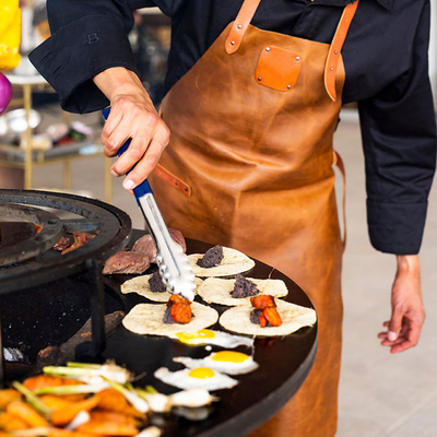 注文のサイズの正方形の Corten の鋼鉄 BBQ のグリルの装飾的な屋外のキャンプ