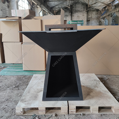レストランの屋内屋外のキャンプのための携帯用 Corten の鋼鉄 Bbq のグリル