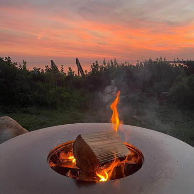 グリルを調理する木炭バーベキュー グリルの屋外の Corten の鋼鉄火ピット BBQ