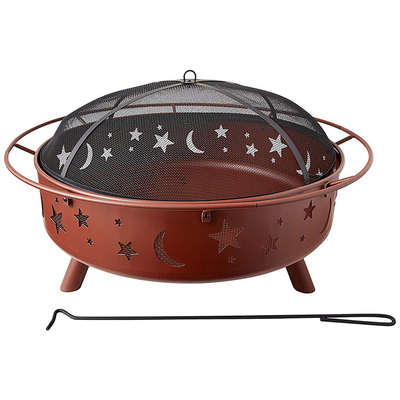 火ピットのCortenの鋼鉄Firebowl鋼鉄3mmの厚さを押すカスタマイズされた金属