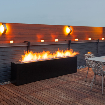 火ピットの大きい篝火の木製のストーブのCortenの屋外のキャンプの鋼鉄Firepit