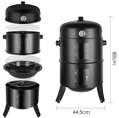 鋼鉄屋外のグリルの木炭を風化させる裏庭はカスタマイズ可能に燃料を供給した