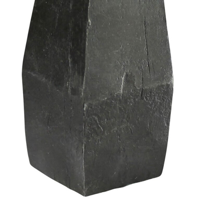概要の北欧の屋外の金属の彫刻の黒の鉄は6インチの高さを彫る