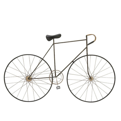 居間のための59インチの鉄の金属の壁の芸術の装飾の金属の自転車の壁の芸術