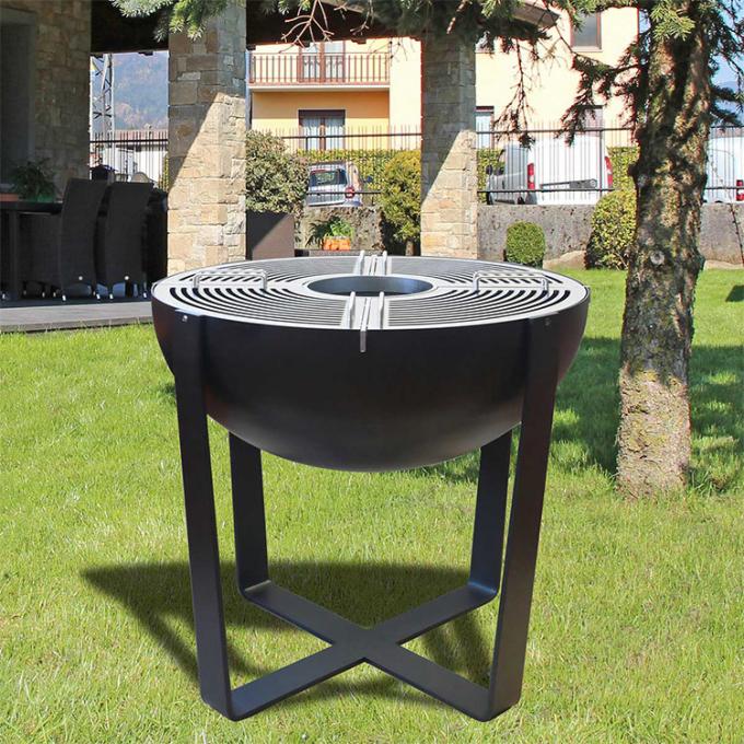 鋼鉄BBQをcorten