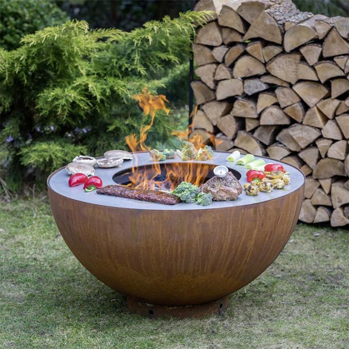 Corten鋼鉄BBQ