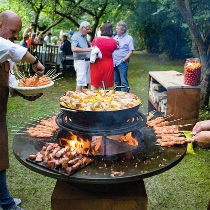鋼鉄BBQsの風化