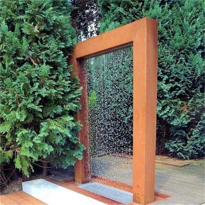 鋼鉄水噴水をcorten