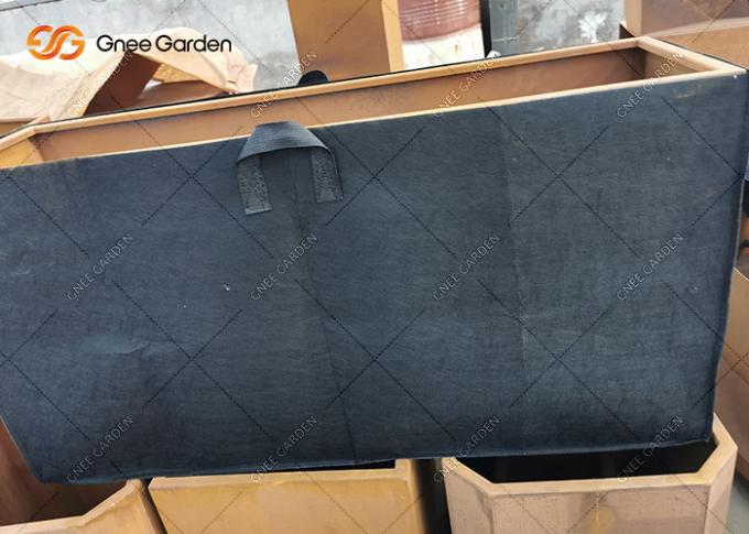 注文の金属の製鉄所の鍋のモダンなデザイン長い箱のCortenの鋼鉄プランター