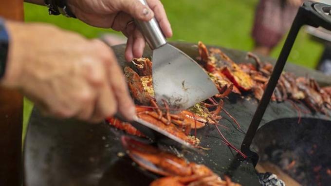 BBQは多機能の火木焼却を園遊会のピクニックのための鋳鉄のPlanchaの屋外の調理を焼く