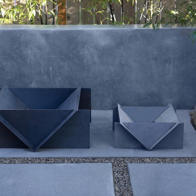 Corten取り外し可能な鋼鉄Firepit GN-FP-333の屋外の暖房の自然な錆つかせた火ピット