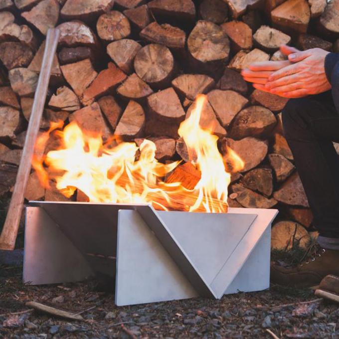 Corten取り外し可能な鋼鉄Firepit GN-FP-333の屋外の暖房の自然な錆つかせた火ピット