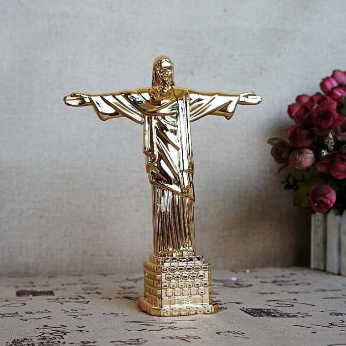 鋳鉄の宗教は家の装飾の装飾的な金属の彫刻の彫像を設計した
