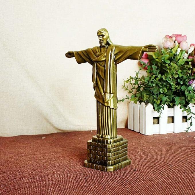 鋳鉄の宗教は家の装飾の装飾的な金属の彫刻の彫像を設計した