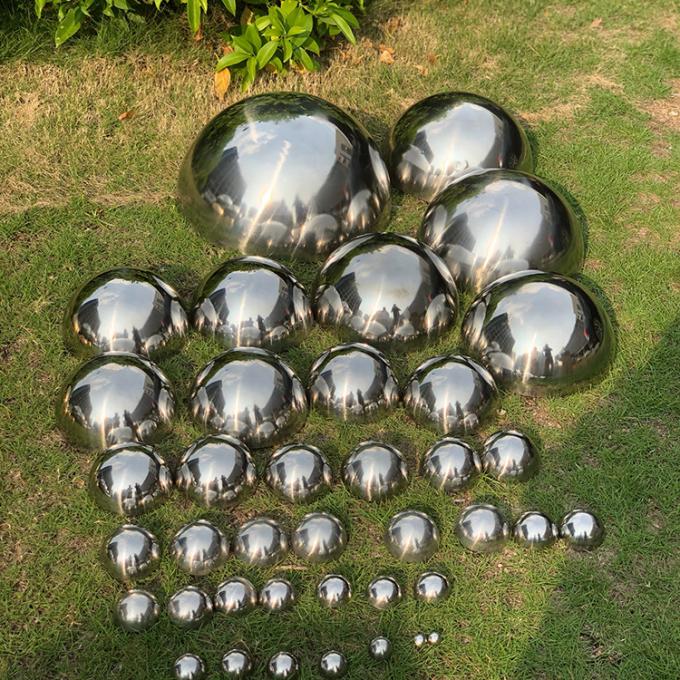 大きいステンレス鋼の空球の金属球は屋外の装飾のために彫る